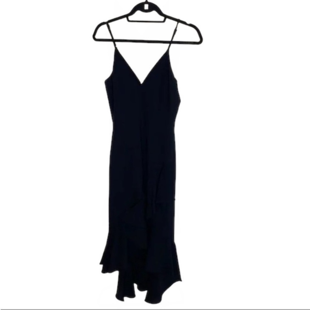🆕NWT BHLDN Connelly Dress - Dress The Population | Wendy Ruffled Hem Dress - Picture 7 of 11